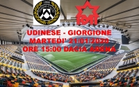 Amichevole di lusso per il Giorgione martedì 21/01/20 al Bruseschi della Dacia Arena contro l&#039; Udinese